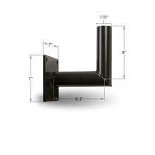 Load image into Gallery viewer, Angled Wall Mount Tenon Bracket - LEDMyPlace