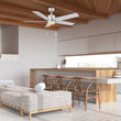 Load image into Gallery viewer, APEX 52 inch 5 - Blade Ceiling Fan with LED Light &amp; Pull Chain - LEDMyPlace