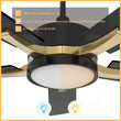 Load image into Gallery viewer, APPLETON 52 inch 5 - Blade Smart Ceiling Fan with LED Light Kit &amp; Remote - LEDMyPlace