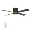 Load image into Gallery viewer, Arlo 52'' Best Smart Ceiling Fan with wall control, Light Kit Included, Works with Google Assistant and Amazon Alexa,Siri Shortcut - LEDMyPlace