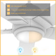 Load image into Gallery viewer, ASCENDER 48 inch 5 - Blade Smart Ceiling Fan with LED Light &amp; Remote - LEDMyPlace