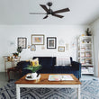 Load image into Gallery viewer, ASCENDER 48 inch 5 - Blade Smart Ceiling Fan with LED Light &amp; Remote - LEDMyPlace