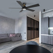 Load image into Gallery viewer, ASCENDER 52 inch 5 - Blade Flush Mount Smart Ceiling Fan with Remote &amp; LED Light - LEDMyPlace