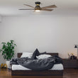 Load image into Gallery viewer, ASCENDER 52 inch 5 - Blade Flush Mount Smart Ceiling Fan with Remote &amp; LED Light - LEDMyPlace