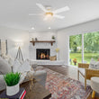 Load image into Gallery viewer, ASCENDER 52 inch 5 - Blade Flush Mount Smart Ceiling Fan with Remote &amp; LED Light - LEDMyPlace