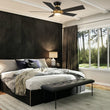 Load image into Gallery viewer, ASCENDER 52 inch 5 - Blade Flush Mount Smart Ceiling Fan with Remote &amp; LED Light - LEDMyPlace