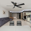 Load image into Gallery viewer, ASCENDER 52 inch 5 - Blade Flush Mount Smart Ceiling Fan with Remote &amp; LED Light - LEDMyPlace