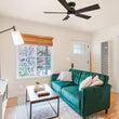 Load image into Gallery viewer, ASCENDER 52 inch 5 - Blade Flush Mount Smart Ceiling Fan with Remote &amp; LED Light - LEDMyPlace
