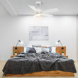 Load image into Gallery viewer, ASCENDER 52 inch 5 - Blade Smart Ceiling Fan with LED Light &amp; Remote - LEDMyPlace