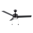 Load image into Gallery viewer, ASCOTT 52 inch 3 - Blade Ceiling Fan with LED Light &amp; Pull Chain - LEDMyPlace