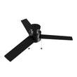 Load image into Gallery viewer, ASCOTT 52 inch 3 - Blade Flush Mount Ceiling Fan with LED Light &amp; Pull Chain - LEDMyPlace