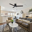 Load image into Gallery viewer, ASCOTT 52 inch 3 - Blade Flush Mount Ceiling Fan with LED Light &amp; Pull Chain - LEDMyPlace