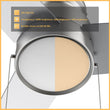 Load image into Gallery viewer, ASCOTT 52 inch 3 - Blade Flush Mount Ceiling Fan with LED Light &amp; Pull Chain - LEDMyPlace