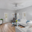 Load image into Gallery viewer, ASCOTT 52 inch 3 - Blade Flush Mount Ceiling Fan with LED Light &amp; Pull Chain - LEDMyPlace