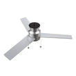 Load image into Gallery viewer, ASCOTT 52 inch 3 - Blade Flush Mount Ceiling Fan with LED Light &amp; Pull Chain - LEDMyPlace