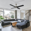 Load image into Gallery viewer, ASCOTT 52 inch 4 - Blade Ceiling Fan with LED Light &amp; Pull Chain - LEDMyPlace