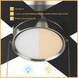 Load image into Gallery viewer, ASCOTT 52 inch 4 - Blade Ceiling Fan with LED Light &amp; Pull Chain - LEDMyPlace