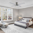 Load image into Gallery viewer, ASCOTT 52 inch 4 - Blade Flush Mount Ceiling Fan with LED Light &amp; Pull Chain - LEDMyPlace