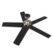 Load image into Gallery viewer, ASCOTT 52 inch 5 - Blade Ceiling Fan with LED Light &amp; Pull Chain - LEDMyPlace