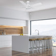 Load image into Gallery viewer, ASCOTT 52 inch 5 - Blade Ceiling Fan with LED Light &amp; Pull Chain - LEDMyPlace