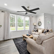 Load image into Gallery viewer, ASCOTT 52 inch 5 - Blade Ceiling Fan with LED Light &amp; Pull Chain - LEDMyPlace