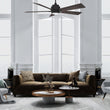 Load image into Gallery viewer, Aspen 52'' Best Smart Ceiling Fan with Remote, Light Kit Included, Works with Google Assistant and Amazon Alexa,Siri Shortcut - LEDMyPlace