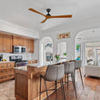 Load image into Gallery viewer, ATHENA 60 inch 3 - Blade No Light Ceiling Fan with Remote - LEDMyPlace