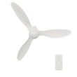 Load image into Gallery viewer, AURORA 52 inch 3 - Blade Flush Mount Smart Ceiling Fan with Remote &amp; LED Light - LEDMyPlace