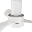 Load image into Gallery viewer, AURORA 52 inch 3 - Blade Flush Mount Smart Ceiling Fan with Remote &amp; LED Light - LEDMyPlace