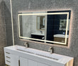 Load image into Gallery viewer, Backlit/Frontlit, Vanity Mirror with Lights, Touch Switch, Anti - Fog, Adjustable 3 - Color Temperature &amp; Remembrance, CRI 90+, LED Mirror for Bathroom, Accord Style - LEDMyPlace
