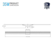 Load image into Gallery viewer, Bathroom Light Fixtures, 4000K (Cool White), Brushed Nickel Finish, For Damp Location,Wall Mount, Vanity Lighting - LEDMyPlace