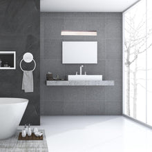 Load image into Gallery viewer, Bathroom Light Fixtures, 4000K (Cool White), Brushed Nickel Finish, For Damp Location,Wall Mount, Vanity Lighting - LEDMyPlace