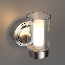 Load image into Gallery viewer, Bathroom Light Fixtures, 4000K, Dimmable, Brushed Nickel Finish, Wall Mount, Damp Location, Vanity Lighting - LEDMyPlace