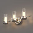 Load image into Gallery viewer, Bathroom Light Fixtures, 4000K, Dimmable, Brushed Nickel Finish, Wall Mount, Damp Location, Vanity Lighting - LEDMyPlace