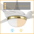 Load image into Gallery viewer, BEDFORD 52 inch 3 - Blade Smart Ceiling Fan with LED Light &amp; Remote - LEDMyPlace
