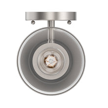 Load image into Gallery viewer, Bell Shape Wall Sconce Lighting Fixture, Brushed Nickel Finish, E26 Base, UL Listed for Dry Location, 3 Years Warranty - LEDMyPlace