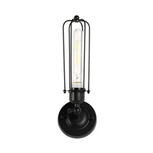 Load image into Gallery viewer, Birdcage Shape Bathroom Light Fixtures, Matte Black Finish, 1 - Light/2 - Light, E26 Base, UL Listed, For Dry Locations, Wall Mount, Bathroom Vanity Lighting - LEDMyPlace