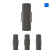 Load image into Gallery viewer, LED Up &amp; Down Lights Outdoor Wall Light, Cylinder Outdoor Sconces, 2x36W, AC100- 277V, Double Side Light (Avail Color - Red, Green, Blue)