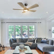 Load image into Gallery viewer, BRISA 52 inch 5 - Blade Smart Ceiling Fan with LED Light &amp; Remote - LEDMyPlace