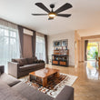 Load image into Gallery viewer, BRISA 52 inch 5 - Blade Smart Ceiling Fan with LED Light &amp; Remote - LEDMyPlace