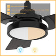 Load image into Gallery viewer, BRISA 56 inch 3 - Blade Smart Ceiling Fan with LED Light &amp; Remote - LEDMyPlace