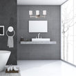 Load image into Gallery viewer, Brushed Nickel Bathroom Light Fixtures with Opal Glass Shades, Wall Mount, 4000K (Cool White), Vanity Lighting, ETL Listed, Cylinder Shape Bath Bar Light - LEDMyPlace