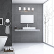Load image into Gallery viewer, Brushed Nickel Bathroom Light Fixtures with Opal Glass Shades, Wall Mount, 4000K (Cool White), Vanity Lighting, ETL Listed, Cylinder Shape Bath Bar Light - LEDMyPlace