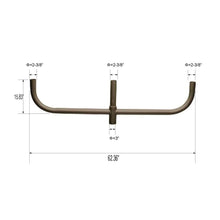 Load image into Gallery viewer, Bullhorn 3 Arms 180 Degree in - Line - LEDMyPlace