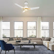 Load image into Gallery viewer, CALEN 48 inch 3 - Blade Smart Ceiling Fan with LED Light &amp; Remote - LEDMyPlace