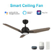 Load image into Gallery viewer, CALEN 48 inch 3 - Blade Smart Ceiling Fan with LED Light &amp; Remote - LEDMyPlace