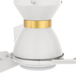Load image into Gallery viewer, CALEN 52 inch 3 - Blade Flush Mount Smart Ceiling Fan with LED Light &amp; Remote - LEDMyPlace