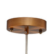 Load image into Gallery viewer, Circulus Chrome Gray Ribbed Glass Indoor &amp; Outdoor Best Pendant Light - LEDMyPlace