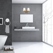 Load image into Gallery viewer, Clear Glass Shade Bathroom Light Fixtures, Bell Shape with Brass Gold Finish Vanity Lighting, E26 Base, UL Listed for Damp Location, Bathroom Wall Sconces - LEDMyPlace