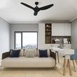 Load image into Gallery viewer, CRANSTON 52 inch 3 - Blade No Light Smart Ceiling Fan with Remote - LEDMyPlace
